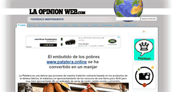 Desktop Screenshot of laopinionweb.com